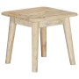 Tavolino da Caffè 45x45x40 cm in Legno Massello di Mango