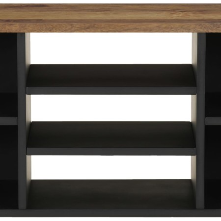 Mobile TV 100x33x46cm Legno Massello Mango e Legno Multistrato