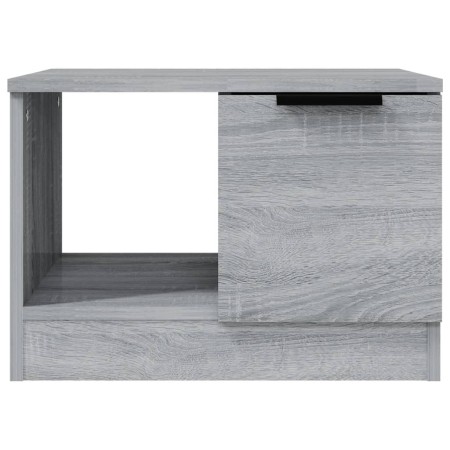 Tavolino da Salotto Grigio Sonoma 50x50x36 cm Legno Multistrato