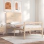 Letto per Anziani con Testiera Small Single in Legno Massello