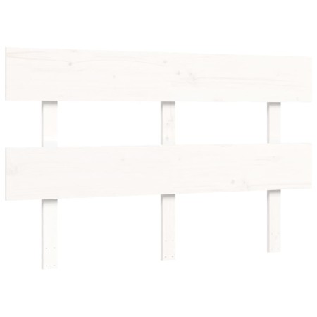 Giroletto con Testiera Bianco Small Double Legno Massello