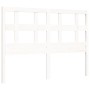 Giroletto con Testiera Bianco Small Double Legno Massello