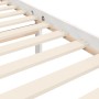 Giroletto con Testiera Bianco Small Double Legno Massello