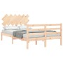 Giroletto con Testiera Small Double in Legno Massello