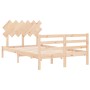 Giroletto con Testiera Small Double in Legno Massello