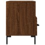 Mobile Porta TV Rovere Marrone 80x36x50 cm in Legno Multistrato