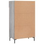 Scarpiera Grigio Sonoma 60x35x105 cm in Legno Multistrato