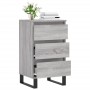 Credenza Grigio Sonoma 40x35x70 cm in Legno Multistrato