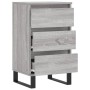 Credenza Grigio Sonoma 40x35x70 cm in Legno Multistrato