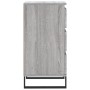 Credenza Grigio Sonoma 40x35x70 cm in Legno Multistrato