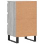 Credenza Grigio Sonoma 40x35x70 cm in Legno Multistrato