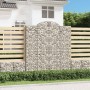 Cesto Gabbione ad Arco 200x50x220/240 cm Ferro Zincato