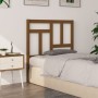 Testiera per Letto Miele 95,5x4x100cm in Legno Massello di Pino