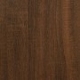 Scarpiera Rovere Marrone 30x35x105 cm in Legno Multistrato