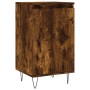 Credenza Rovere Fumo 40x35x70 cm in Legno Multistrato