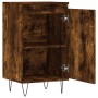 Credenza Rovere Fumo 40x35x70 cm in Legno Multistrato