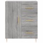 Credenza Grigio Sonoma 69,5x34x90 cm in Legno Multistrato