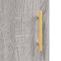 Credenza Grigio Sonoma 69,5x34x90 cm in Legno Multistrato