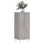 Credenza Grigio Sonoma 34,5x34x90 cm in Legno Multistrato