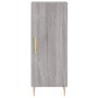 Credenza Grigio Sonoma 34,5x34x90 cm in Legno Multistrato