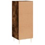 Credenza Rovere Fumo 34,5x34x90 cm in Legno Multistrato