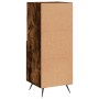 Credenza Rovere Fumo 34,5x34x90 cm in Legno Multistrato