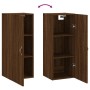 Mobile a Parete Rovere Marrone 34,5x34x90 cm