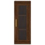 Mobile a Parete Rovere Marrone 34,5x34x90 cm