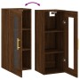 Mobile a Parete Rovere Marrone 34,5x34x90 cm