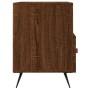 Mobile Porta TV Rovere Marrone 80x36x50 cm in Legno Multistrato