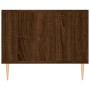 Tavolino Salotto Rovere Marrone 102x50x40 cm Legno Multistrato