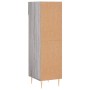 Scarpiera Grigio Sonoma 30x35x105 cm in Legno Multistrato