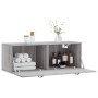 Mobile a Parete Grigio Sonoma 100x36,5x35 cm Legno Multistrato