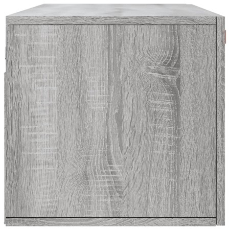 Mobile a Parete Grigio Sonoma 100x36,5x35 cm Legno Multistrato