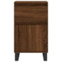 Credenza Rovere Marrone 40x35x70 cm in Legno Multistrato