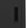 Armadio Ufficio Anta Scorrevole Antracite 90x40x180 cm Acciaio