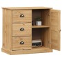 Credenza con Cassetti VIGO 78x40x75cm Legno Massello Pino