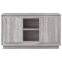 Credenza Grigio Sonoma 102x35x60 cm in Legno Multistrato