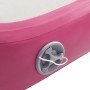 Tappetino Ginnastica Gonfiabile con Pompa 600x100x15cm PVC Rosa