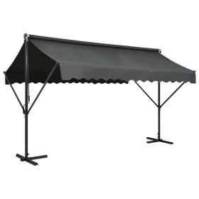 Tenda Parasole con Piedistallo 400x300 cm Antracite