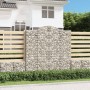 Cesto Gabbione ad Arco 200x30x200/220 cm Ferro Zincato