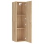 Mobile Porta TV Rovere Sonoma 30,5x30x110 cm Legno Multistrato