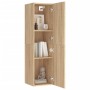 Mobile Porta TV Rovere Sonoma 30,5x30x110 cm Legno Multistrato