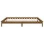 Giroletto con LED Miele 120x200 cm in Legno Massello