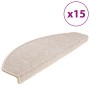Tappetini per Scale 15 pz Grigio Talpa 65x24x4 cm