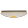 Tappetini per Scale 15 pz Grigio Talpa 65x24x4 cm