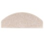 Tappetini per Scale 15 pz Grigio Talpa 65x24x4 cm