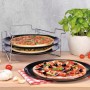 HI Set di Teglie per Pizza 4 pz Nero