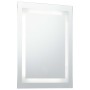 Specchio LED da Bagno con Sensore Tattile 60x100 cm