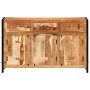 Credenza 120x35x75 cm in Legno Massello di Acacia